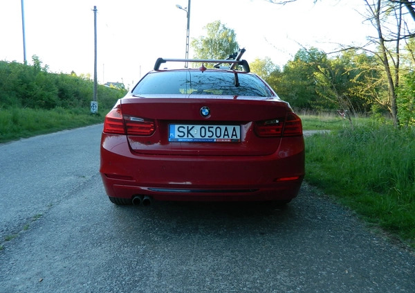 BMW Seria 3 cena 60000 przebieg: 174545, rok produkcji 2012 z Katowice małe 92